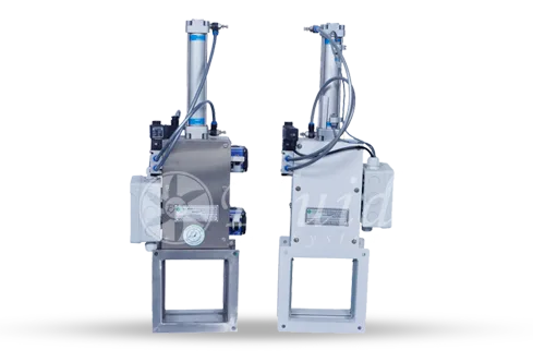 pneumatic manual gates